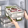 Refrigerator preservation box, kitchen storage, portioning and storage box, plastic thickened food sealing box, spice storage box details Picture